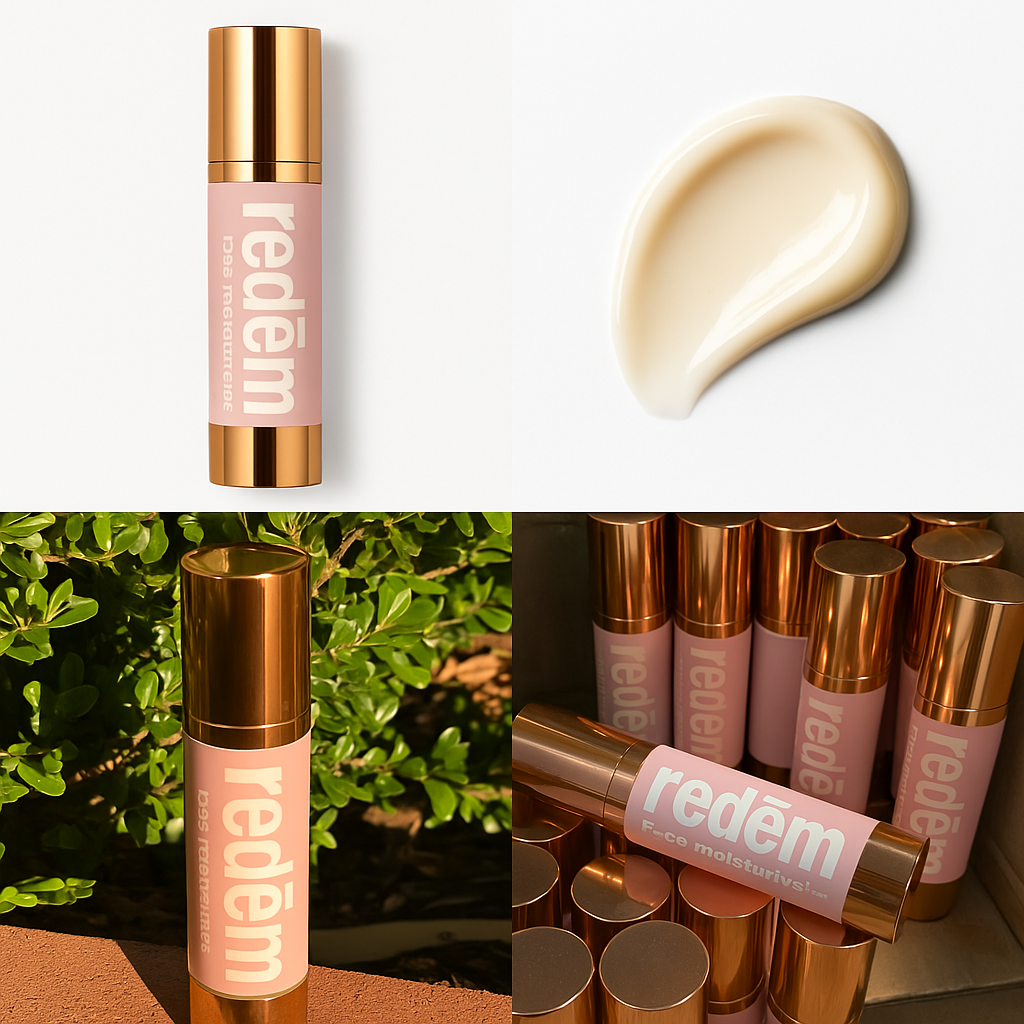 Redēm Cascara-Infused Face Moisturizer – 50 mL | Natural Antioxidant Hydration