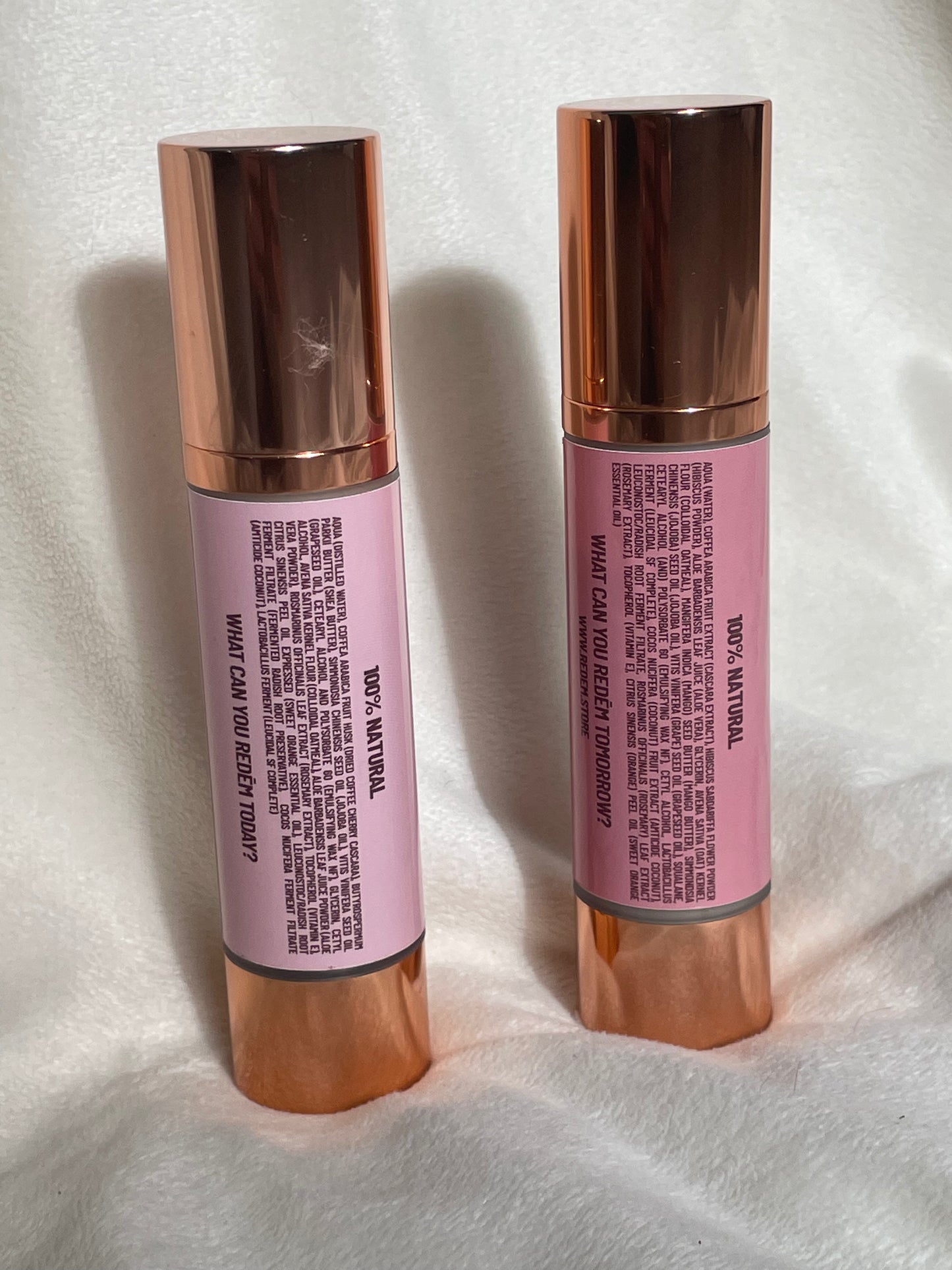 Redēm Restoration Bundle Set –   1 Daytime Moisturizer (50 mL) & 1 Nighttime Moisturizer (50 mL) for Hydration, Repair & Natural Renewal