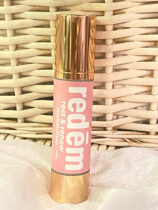 Redēm Rest & Renew Nighttime Moisturizer – 50 mL Deep Hydration & Overnight Skin Repair